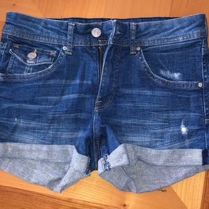Jean shorts